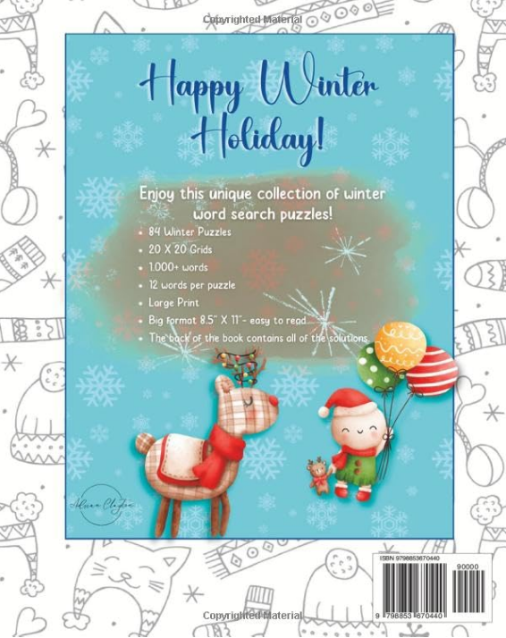 winter word search for adults large print