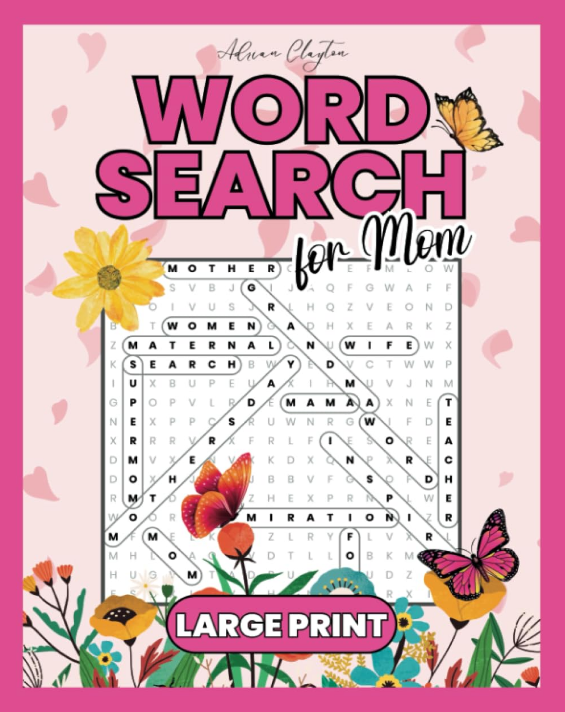 word search for mom