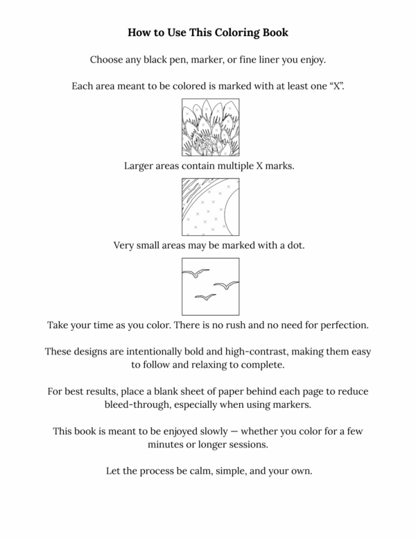 mindful monochrome coloring book for adults