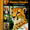 100 animals mystery mosaics color by number