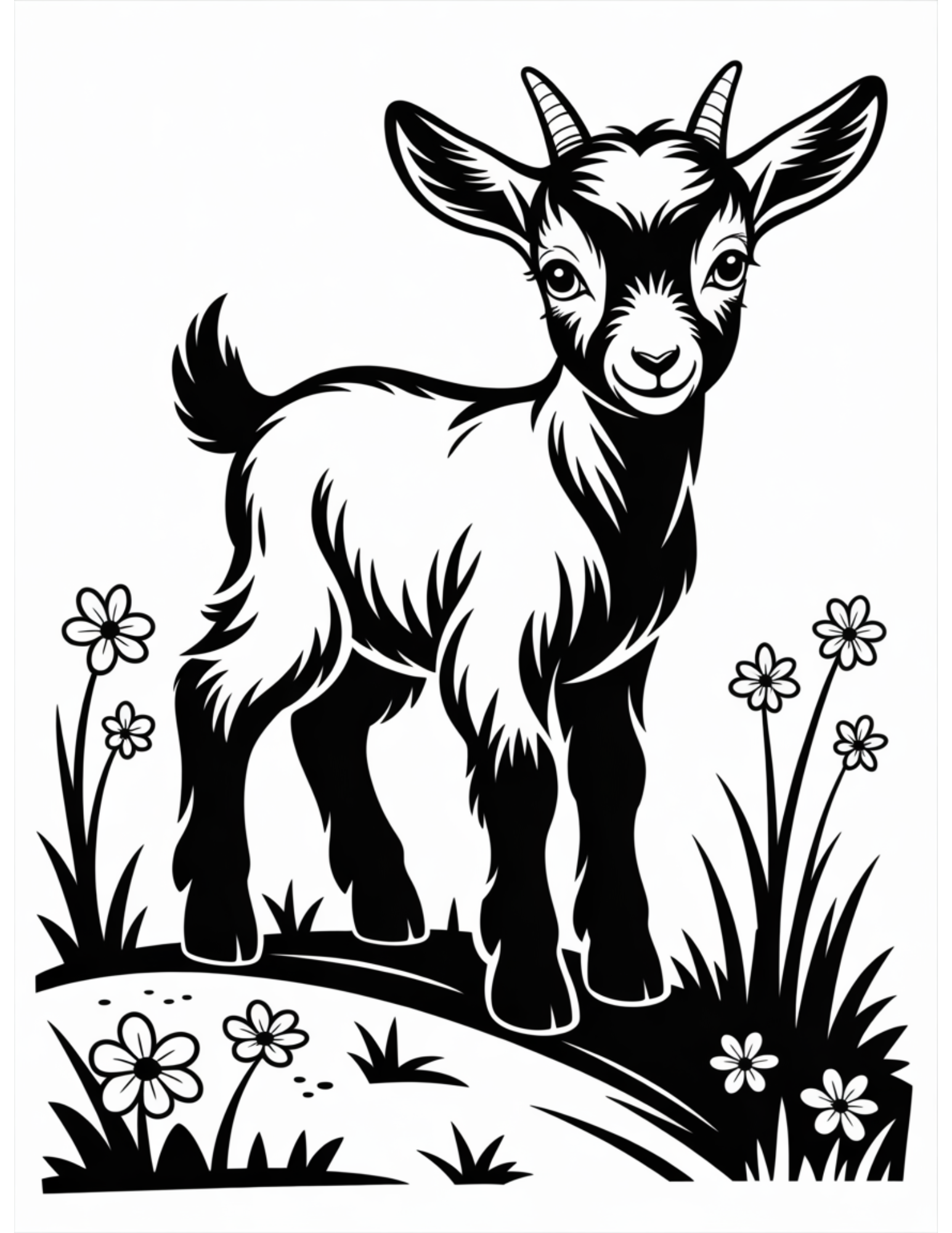 monochrome coloring book spring baby animals monochrome coloring book spring baby animals