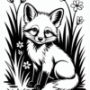 monochrome coloring book spring baby animals monochrome coloring book spring baby animals