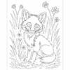 monochrome coloring book spring baby animals monochrome coloring book spring baby animals