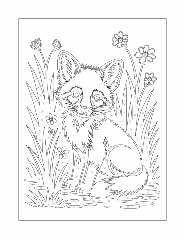 monochrome coloring book spring baby animals monochrome coloring book spring baby animals