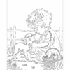 easter monochrome coloring book easter monochrome coloring book