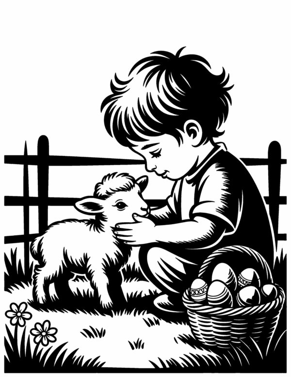 easter monochrome coloring book easter monochrome coloring book