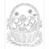easter monochrome coloring book easter monochrome coloring book