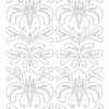 Monochrome Floral Pattern Coloring Book